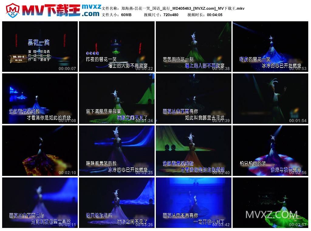 郑海燕-昙花一笑_国语_流行_MD405463